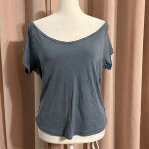 Wild Fable Blue Off Shoulder Top Sz Large
